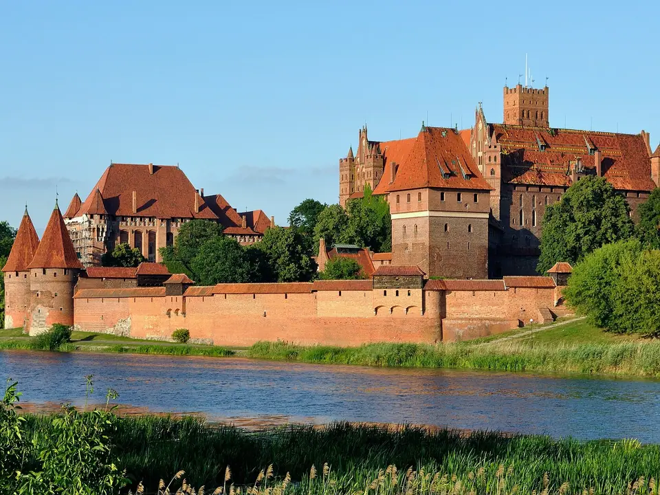 Blick auf Marienburg