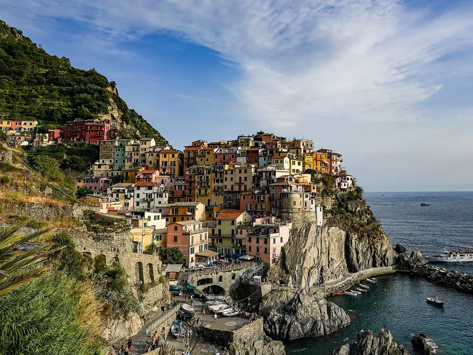 Blick auf Manarola