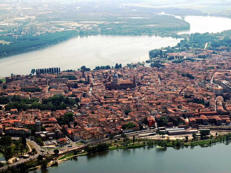 Blick auf Mantua