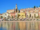 Blick auf Menton