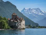 Blick auf Montreux