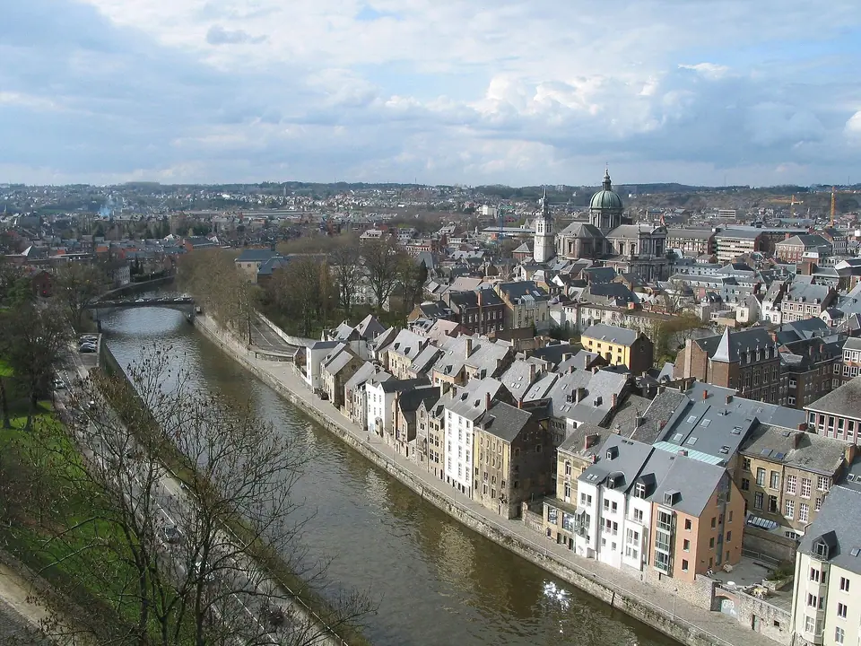 Blick auf Namur