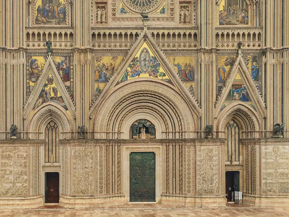 Blick auf Orvieto