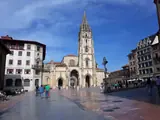 Blick auf Oviedo