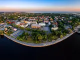 Blick auf Pärnu