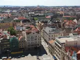 Blick auf Pilsen