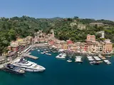 Blick auf Portofino