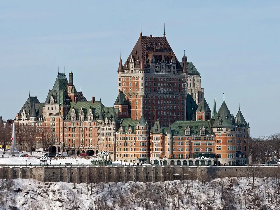 Blick auf Québec