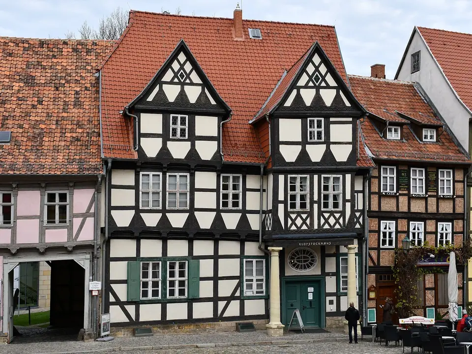 Blick auf Quedlinburg