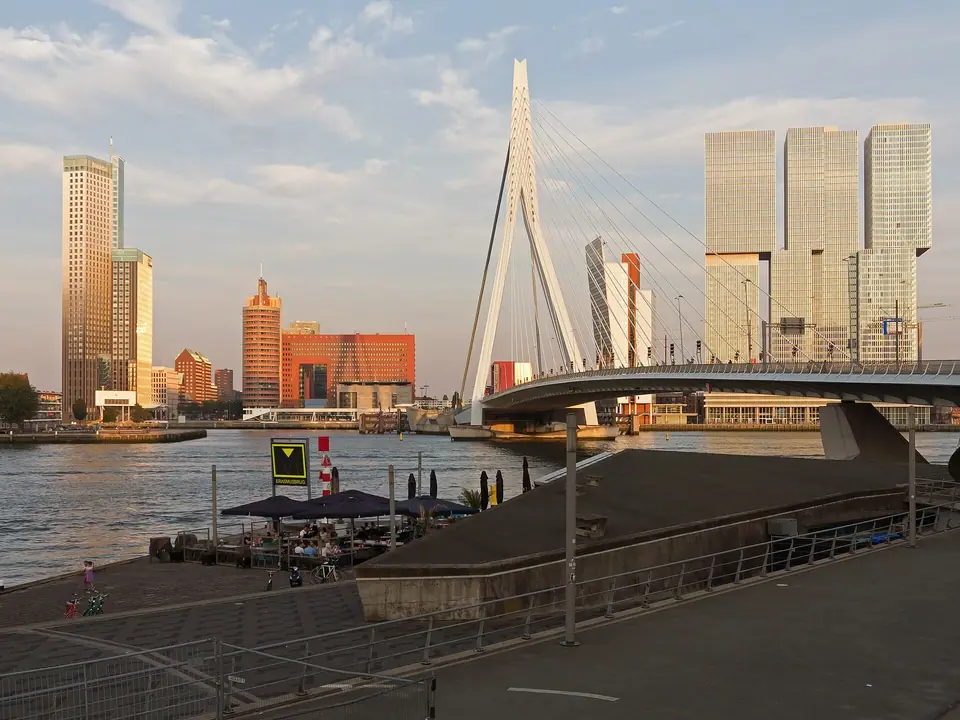 Blick auf Rotterdam