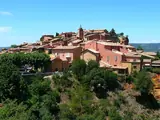 Blick auf Roussillon