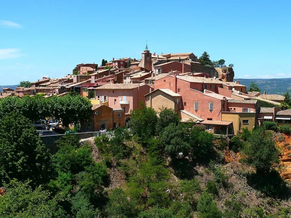 View of Roussillon