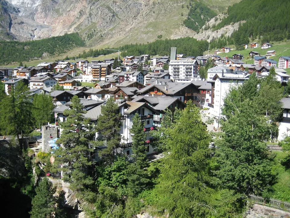 View of Saas-Fee
