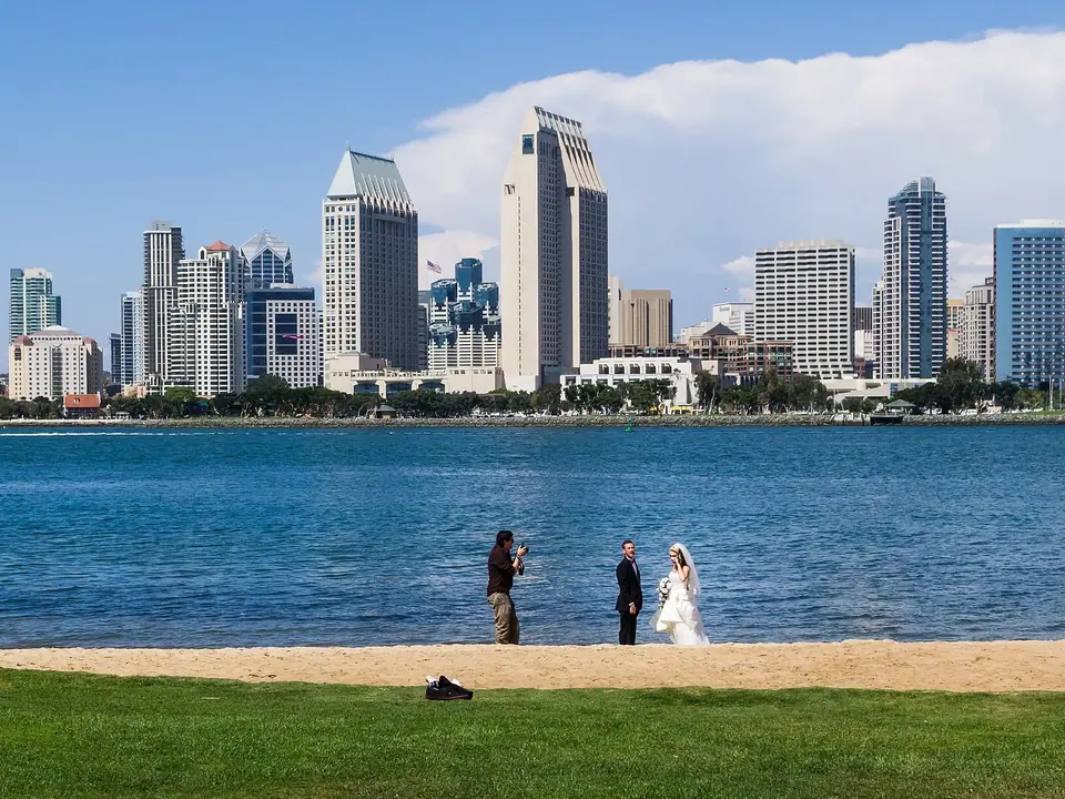 Blick auf San Diego