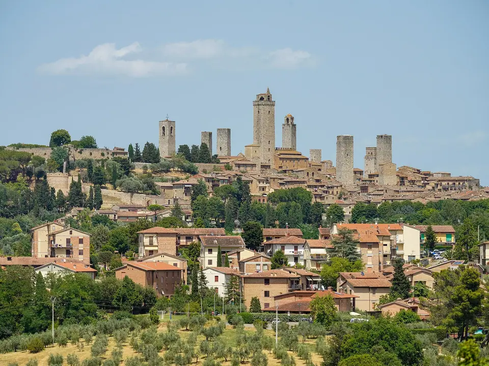 View of San Gimignano