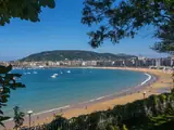 Blick auf San Sebastián