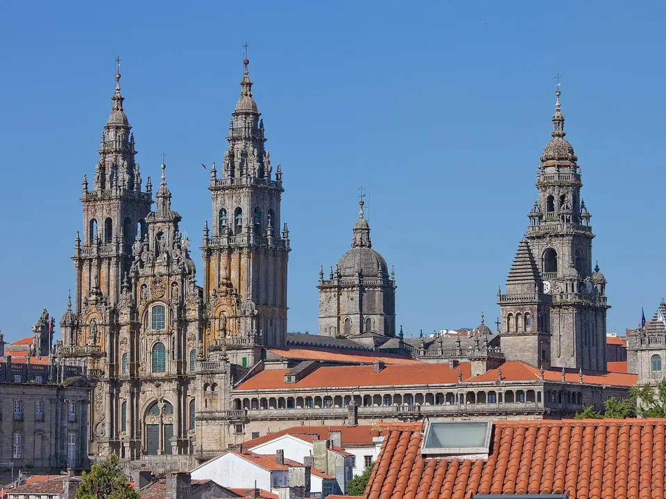 View of Santiago de Compostela