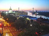 Blick auf Savannah