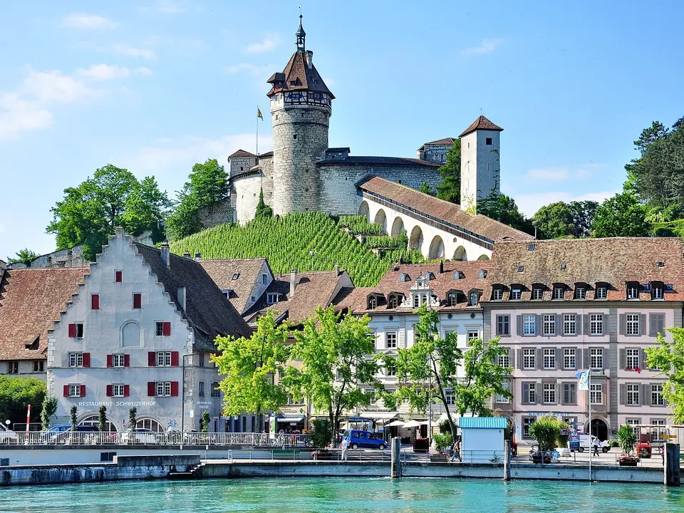 Blick auf Schaffhausen