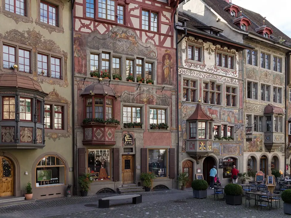 View of Stein am Rhein