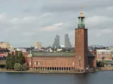 Blick auf Stockholm