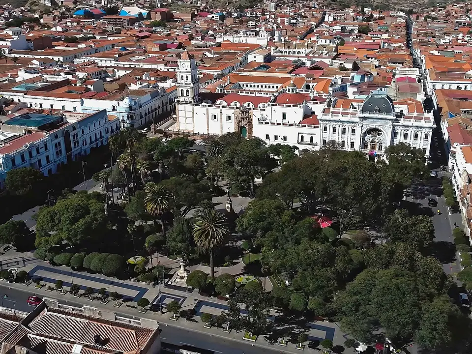 Blick auf Sucre