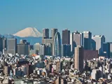 Blick auf Tokio