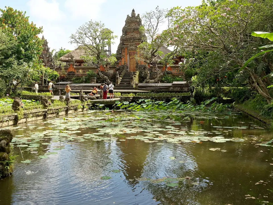 Blick auf Ubud