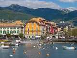 Blick auf Vevey