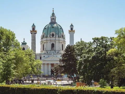 Blick auf Wien