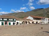 Blick auf Villa de Leyva