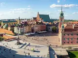 Blick auf Warschau