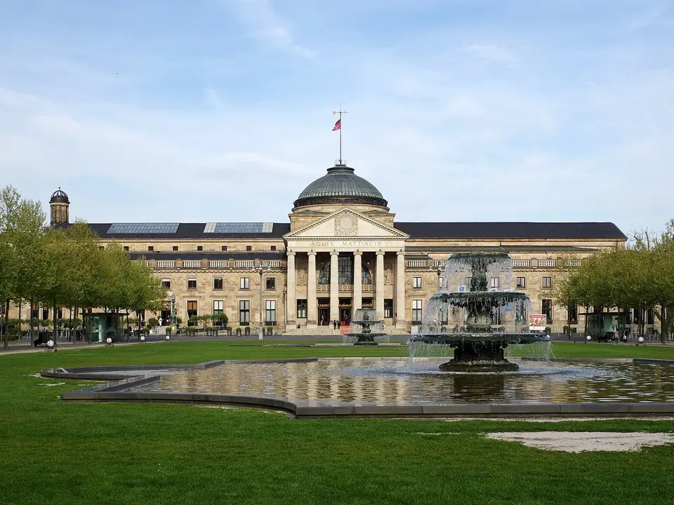 Blick auf Wiesbaden