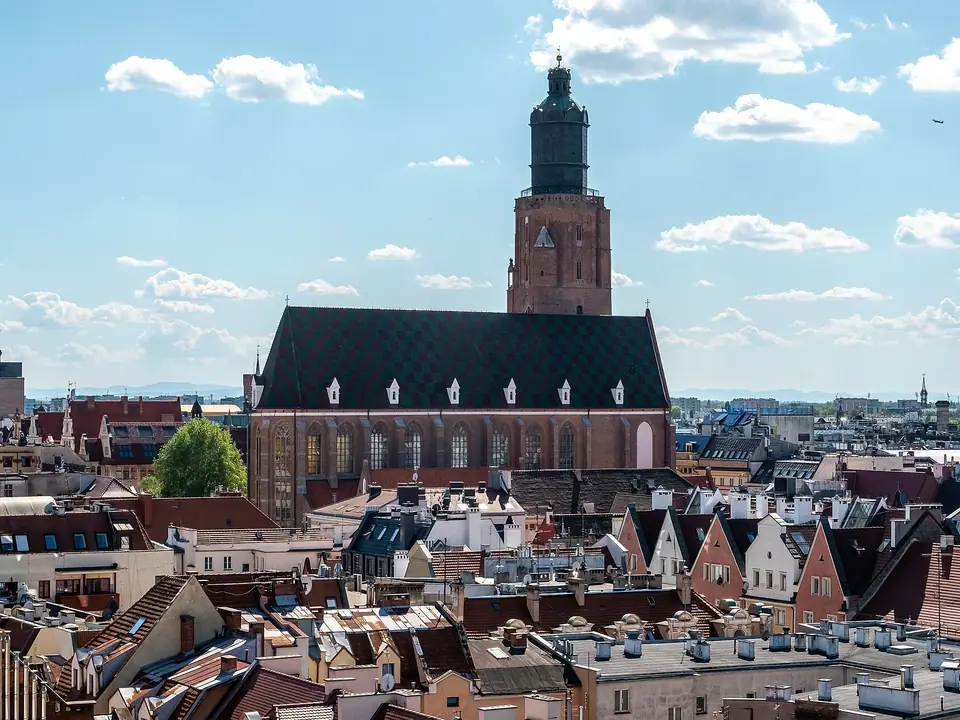 View of Wrocław