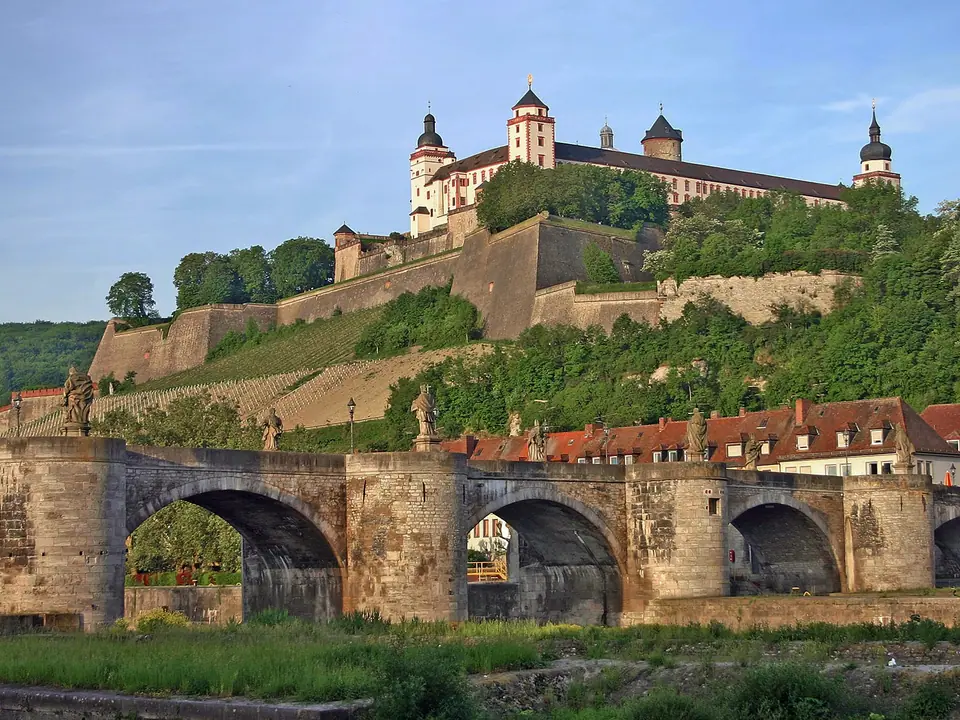 Blick auf Würzburg
