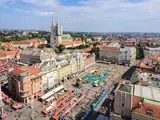 Blick auf Zagreb
