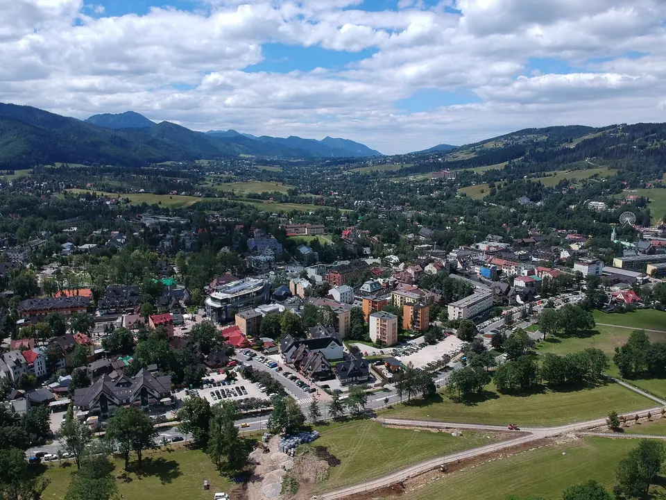 Blick auf Zakopane