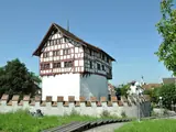 Blick auf Zug