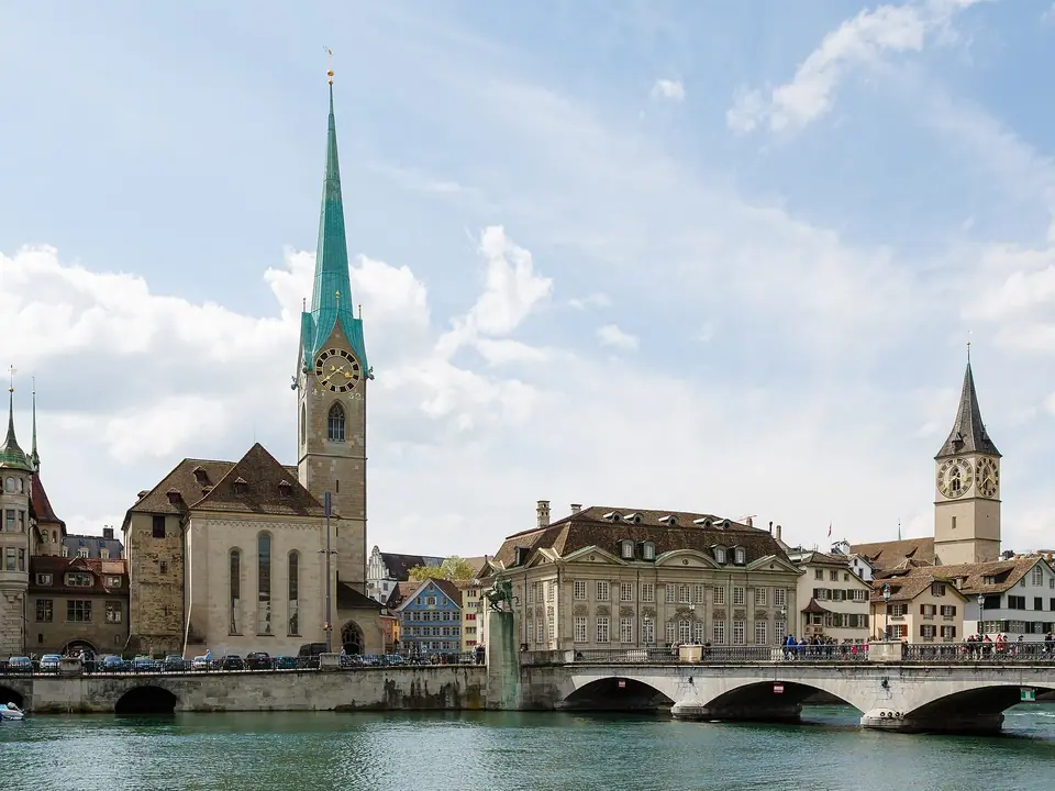 Blick auf Zürich