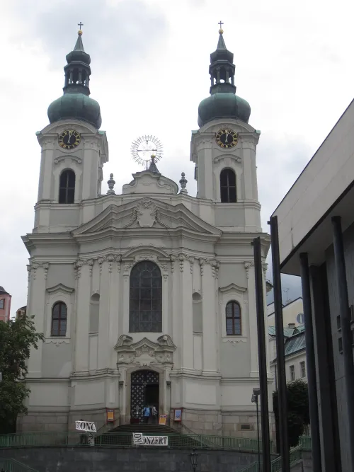St. Maria Magdalena in Karlsbad, Station 5 auf dem selbstgeführten Stadtrundgang