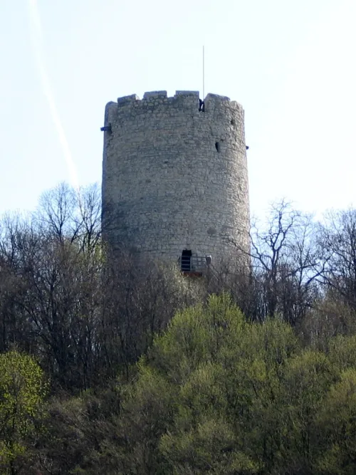 Wehrturm (Baszta) in Kazimierz Dolny, Station 6 auf dem selbstgeführten Stadtrundgang