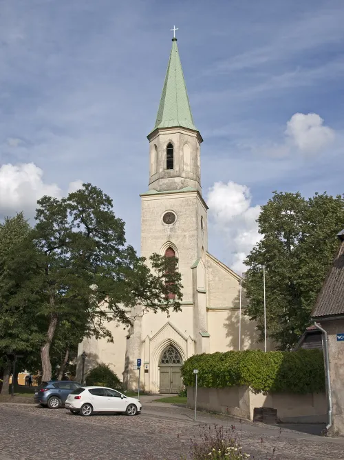 Katharinenkirche Kuldīga, Station 4 auf dem selbstgeführten Stadtrundgang