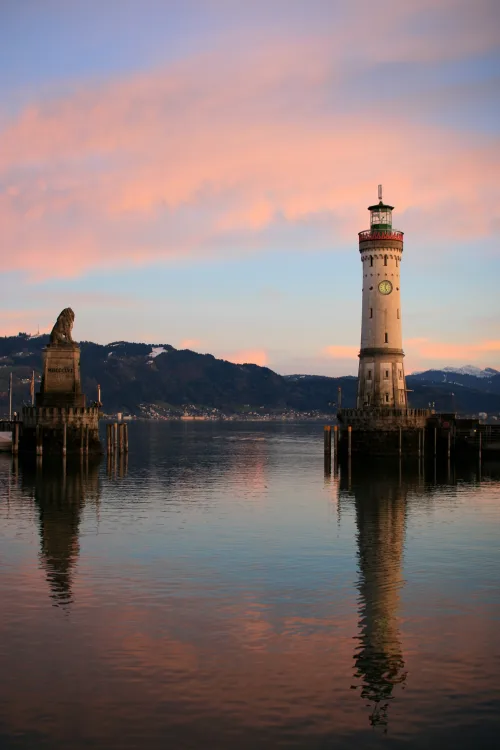Seehafen Lindau, Station 1 auf dem selbstgeführten Stadtrundgang