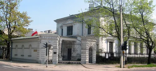Herbst Palace in Łódź, stop 8 on the self-guided walking tour