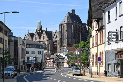 Alte Universität in Marburg, Station 2 auf dem selbstgeführten Stadtrundgang