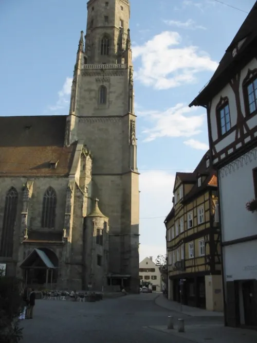 Marktplatz in Nördlingen, stop 8 on the self-guided walking tour