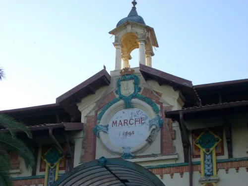Marché couvert de Menton, Station 2 auf dem selbstgeführten Stadtrundgang