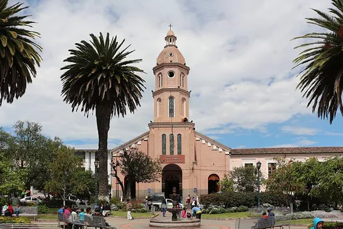Santuario de San Luis in Otavalo, Station 2 auf dem selbstgeführten Stadtrundgang