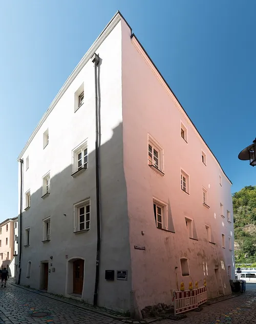 Hollgasse in Passau, Station 8 auf dem selbstgeführten Stadtrundgang