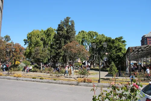 Plaza de Armas de Puerto Varas, Station 5 auf dem selbstgeführten Stadtrundgang